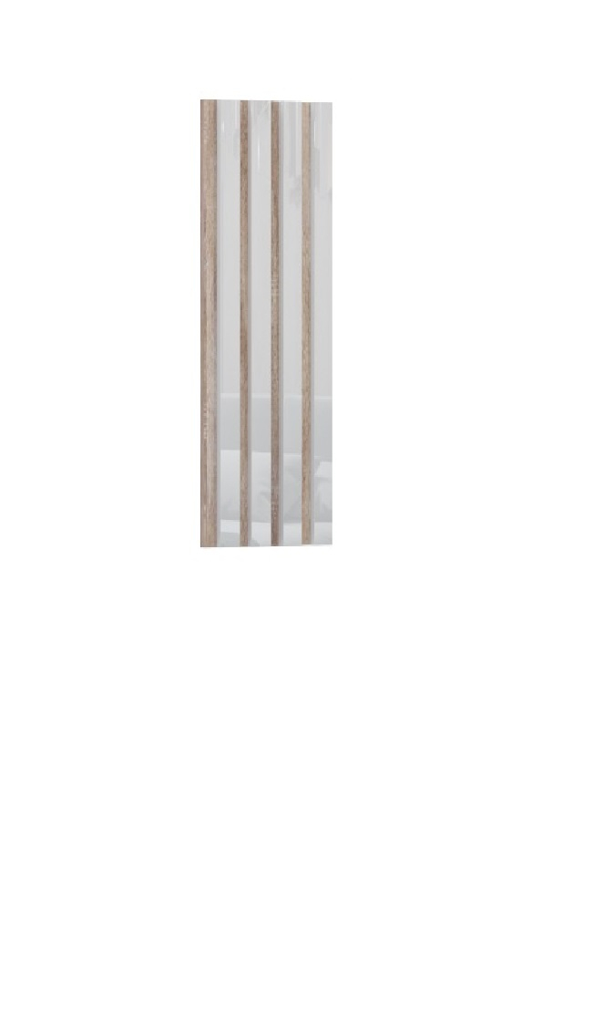 Corpus Tritón Falpanel 135 x 60 cm Lap: Sonoma Léc: Magasfényű fehér