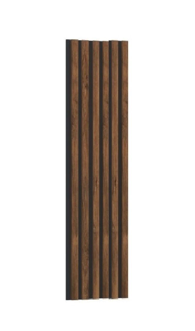Corpus Tritón Falpanel 240 x 60 cm Lap: Antracit Léc: Kézműves tölgy